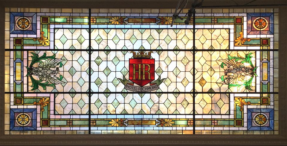 Hotel Richmond Stained Glass Restoration - Cain INC (3)