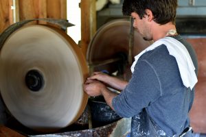 Beveling Henry Lang Daniel White Art Glasss