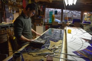 Cain Inc. Art Glass Stained Glass Daniel White