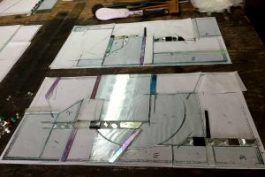 Cain Inc. Custom Bevels Beveled Glass Contemporary Stained Glass Furniture Glass Wayne Cain Jewels Custom Cabinetery Design Ideas