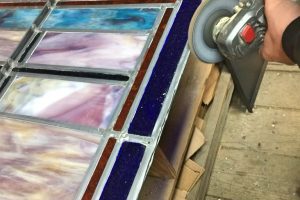 Cain Inc. Northside Baptist Church Stained Glass Sacred Religous Restoration Protective Covering