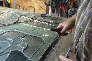 Cain Inc. Restoration Stained Glass Broken Rotted Lead came replace stained glass