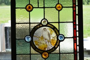 Cain Inc. Stained Glass Restoration Replaced Broken Glass Stabilized Lead
