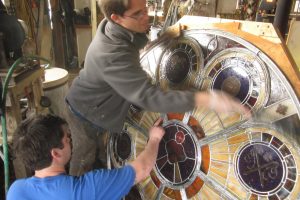Cain Inc. Wayne Cain St Thomas Stained Glass Window Cleaning Flux and Solder