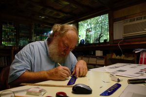 Cain Inc. Wayne Cain Stained Glass Art Glass NAACP acid etching painted glass