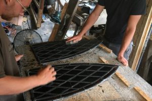 Cain Inc. Will White Puttying Stained Glass Art Glass Windows