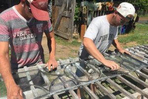 Cain Inc. Will White Stained Glass Leaded Glass Puttying