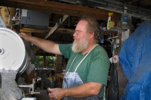 CainInc-234 Wayne Cain Art Glass Beveled Henry Lang