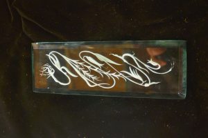 CainInc-38 Art Glass Carved Glass