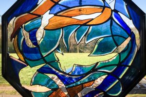 CainInc-47 Wayne Cain Art Glass Colored Glass