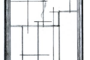 Carmacile Cain Inc. Wayne Cain Drawing Design Stained Glass Art Glass