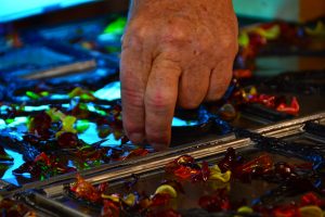 Contemporary Stained Glass Window Art Glass  (4)