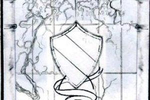 Drawing 3 Wayne Cain Inc. Art Glass Stained Glass