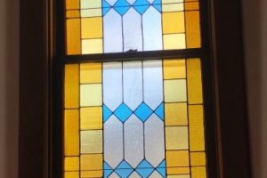 Monterey United Methodist Church Cain Inc. Stained Glass Art Glass Protective Covering Restoration Tempered Glass