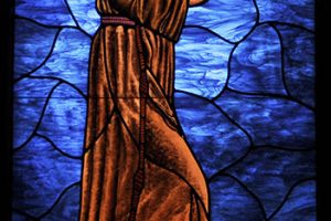 Grace Episcopal Church Stained Glass Window St Francis 06