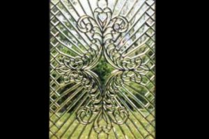 Intricate Beveled Glass Window