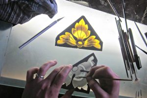 painting stained glass art glass daniel white 2